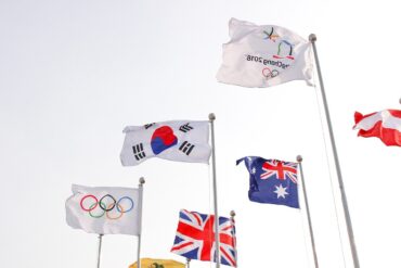 Drapeaux internationaux pour les JO paralympqies